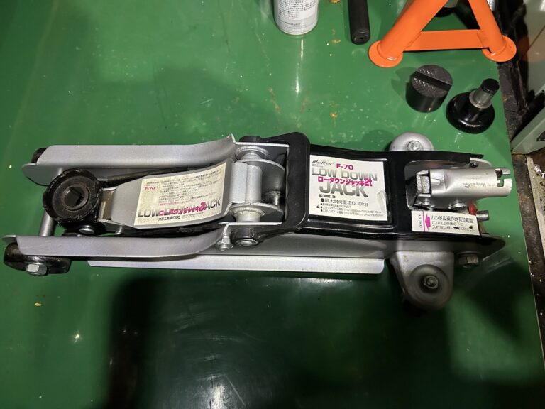 油圧ジャッキのOリング交換とオイル交換 プレリュードが好きなんです